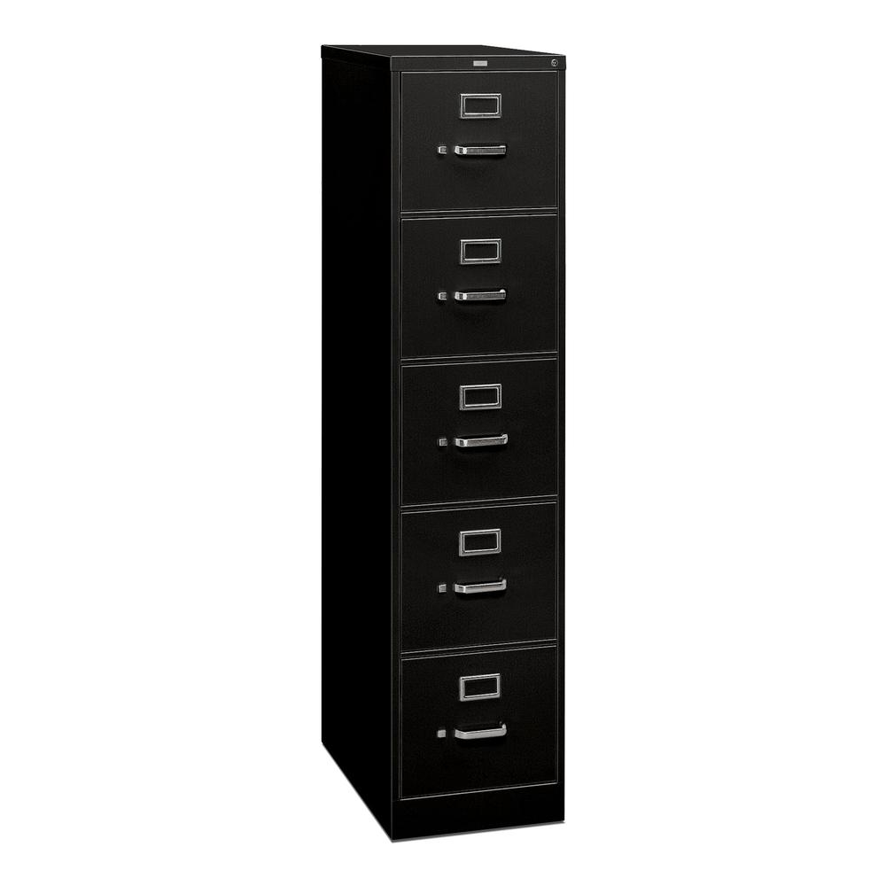 Hon 5 Drawer Filing Cabinet 310 Series Full Suspension Legal File with measurements 1000 X 1000