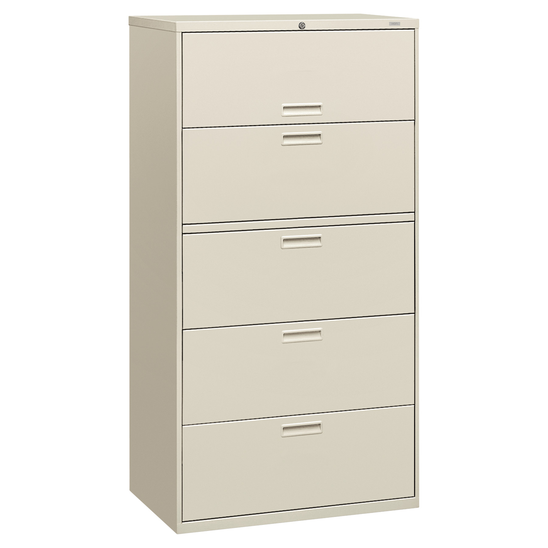 Hon 5 Drawers Lateral Lockable Filing Cabinet Gray Walmart pertaining to measurements 1800 X 1800