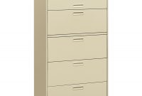 Hon 500 Series 5 Drawer Mobile Vertical Filing Cabinet Wayfair intended for dimensions 1500 X 1500