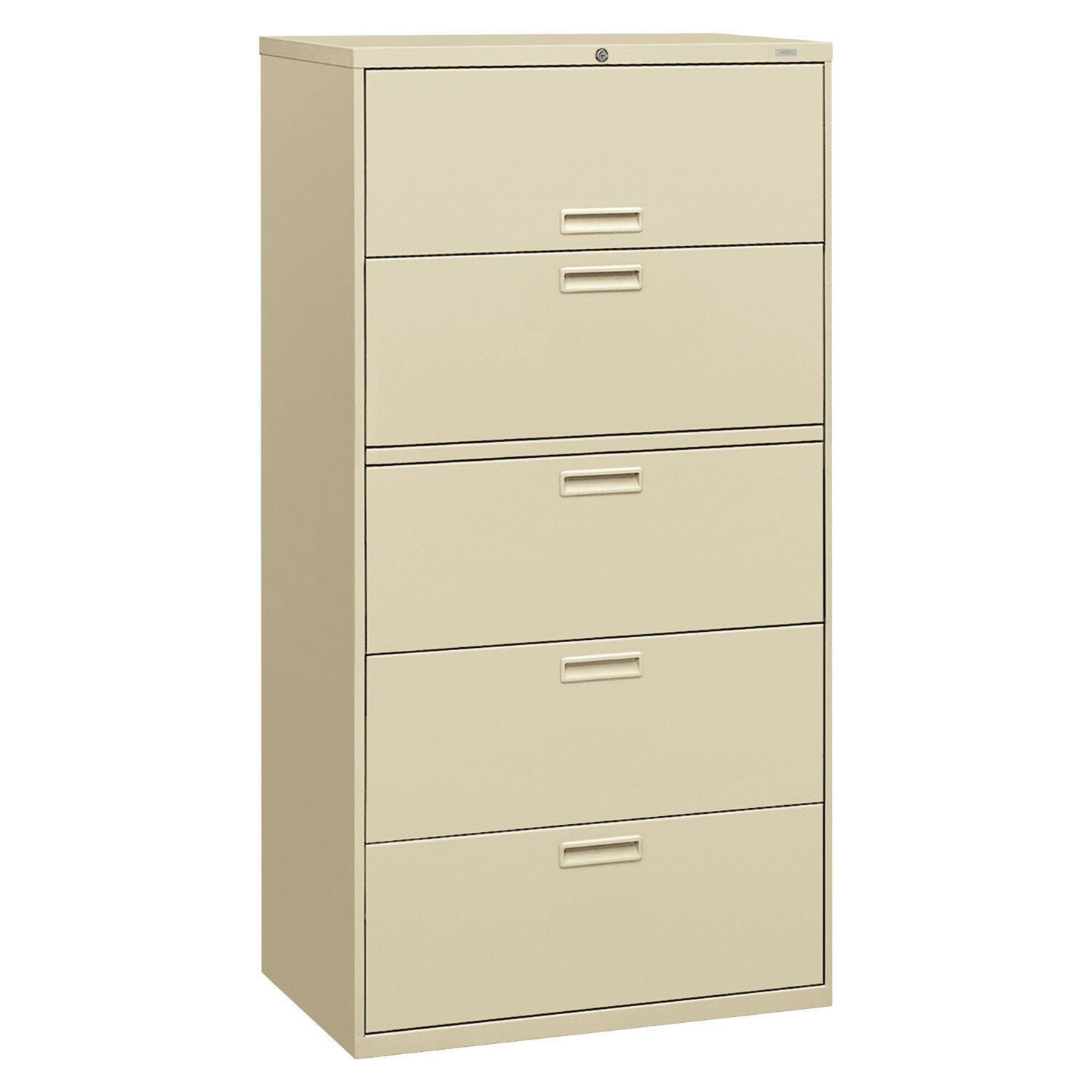 Hon 500 Series 5 Drawer Mobile Vertical Filing Cabinet Wayfair intended for dimensions 1500 X 1500