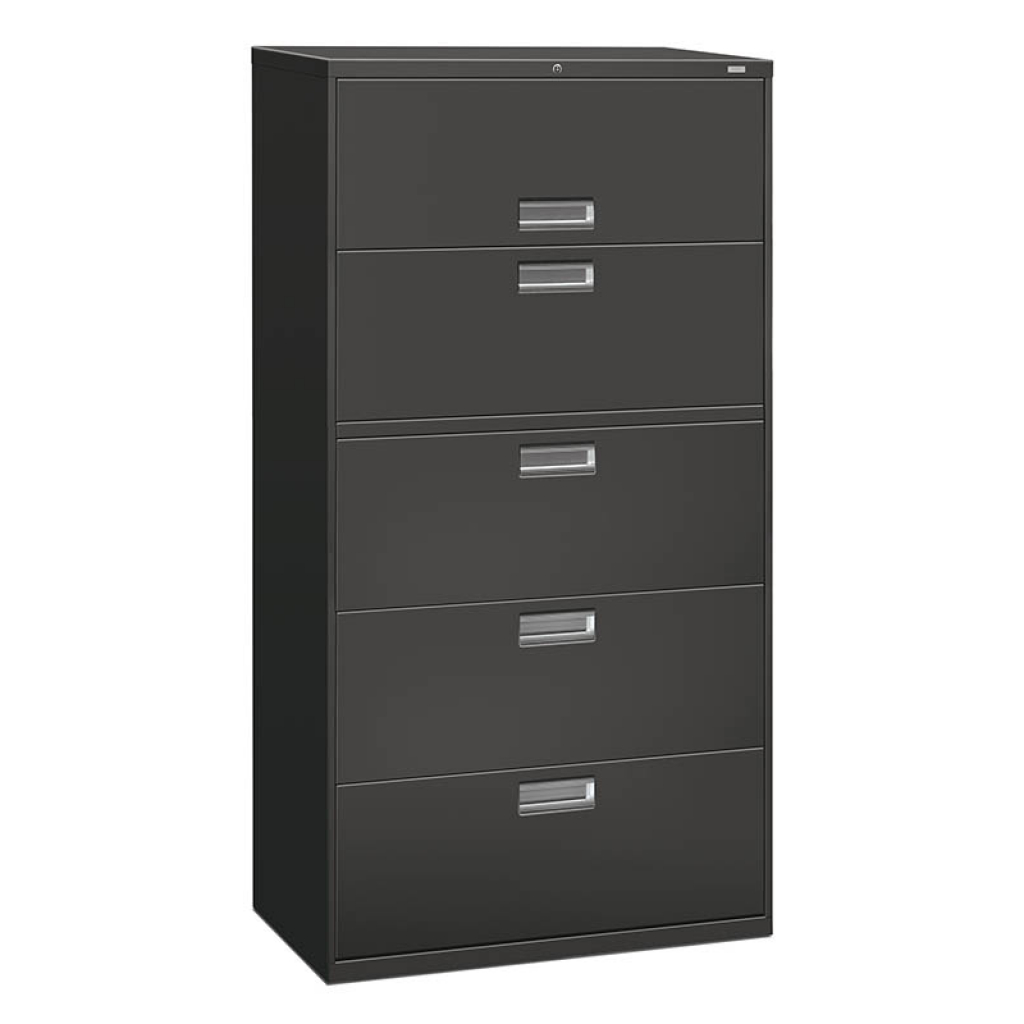 Hon Brigade 5 Drawer Lateral File Cabinet Atwork Office Furniture intended for proportions 1024 X 1024