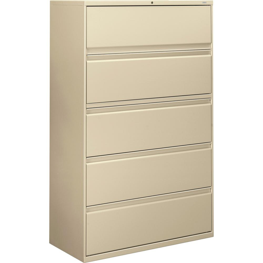 Hon Brigade 800 Series 5 Drawer Lateral 42 X 18 X 643 2 X intended for sizing 1000 X 1000