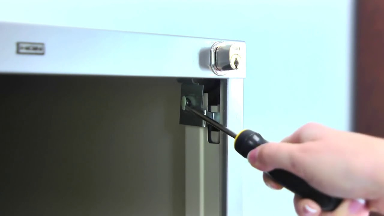 hon file cabinet lock mechanism