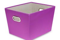 Honey Can Do 1575 In X 108 In Purple Canvas Bin Sft 06856 The within measurements 1000 X 1000