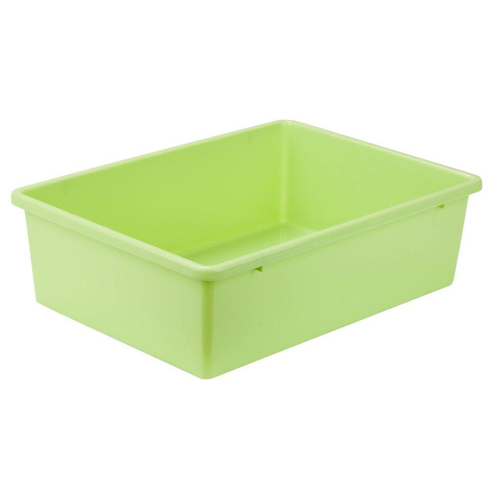 Honey Can Do 165 Qt Storage Bin In Light Green Prt Srt1603 Lgltgrn in proportions 1000 X 1000