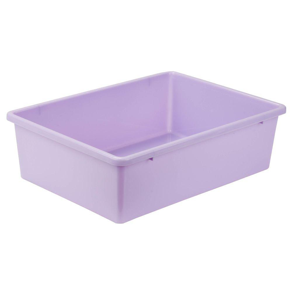 Honey Can Do 165 Qt Storage Bin In Purple Prt Srt1603 Lgprpl The throughout proportions 1000 X 1000