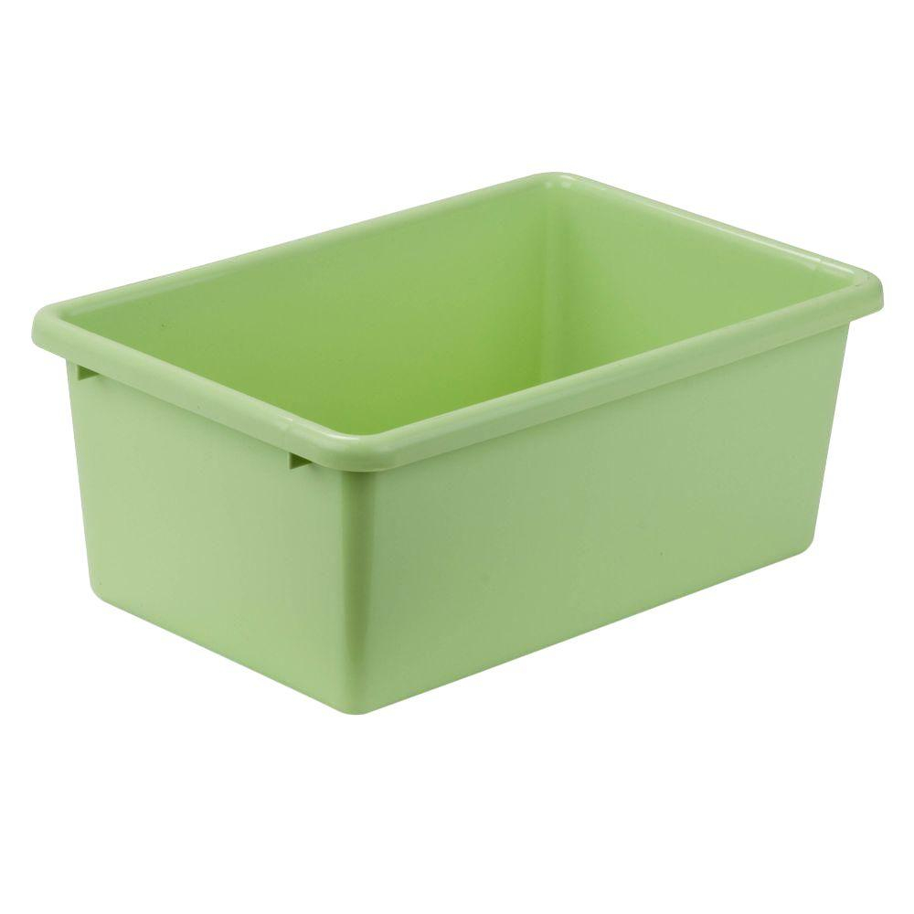 Honey Can Do 79 Qt Storage Bin In Green Prt Srt1603 Smgrn The with measurements 1000 X 1000