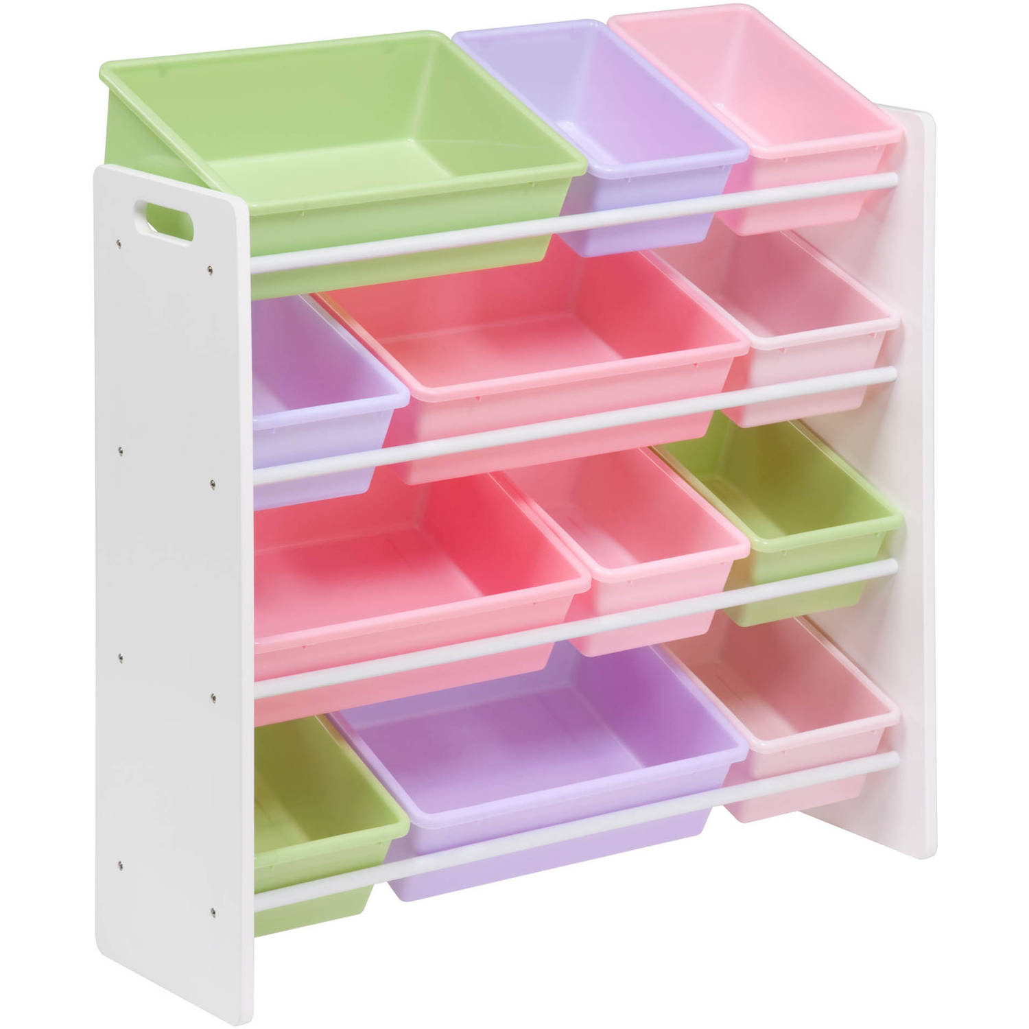 Honey Can Do Kids Toy Organizer With 12 Storage Bins Multicolor for dimensions 1500 X 1500