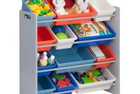 Honey Can Do Kids Toy Organizer With 12 Storage Bins Multicolor inside dimensions 3000 X 3000