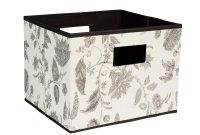 Household Essentials 13 In X 10 In Deluxe Open Storage Bin With within dimensions 1000 X 1000