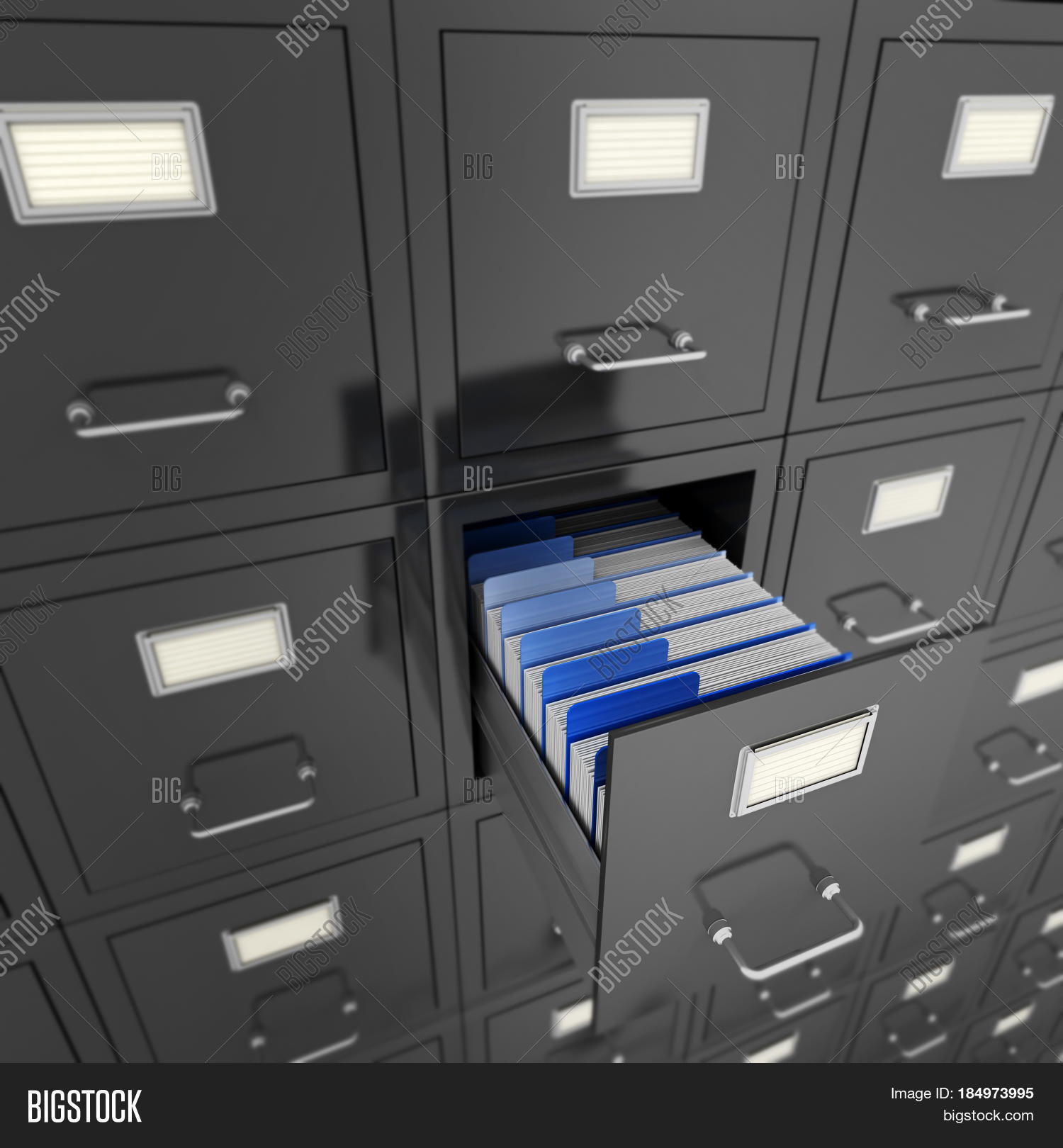 Huge File Cabinet Open Image Photo Free Trial Bigstock throughout proportions 1500 X 1620