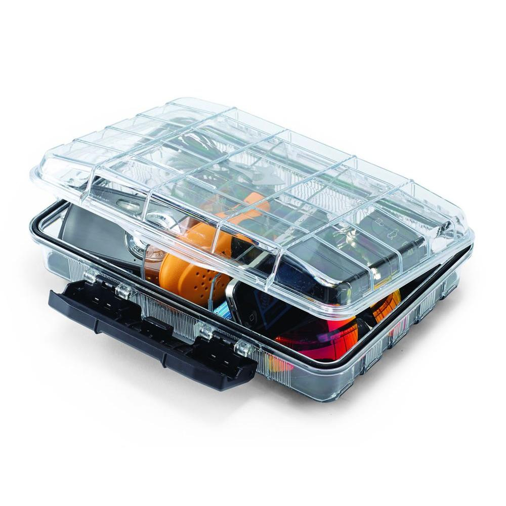 Husky 11 In 32 Compartment Polycarbonate Storage Bin Small Parts in measurements 1000 X 1000