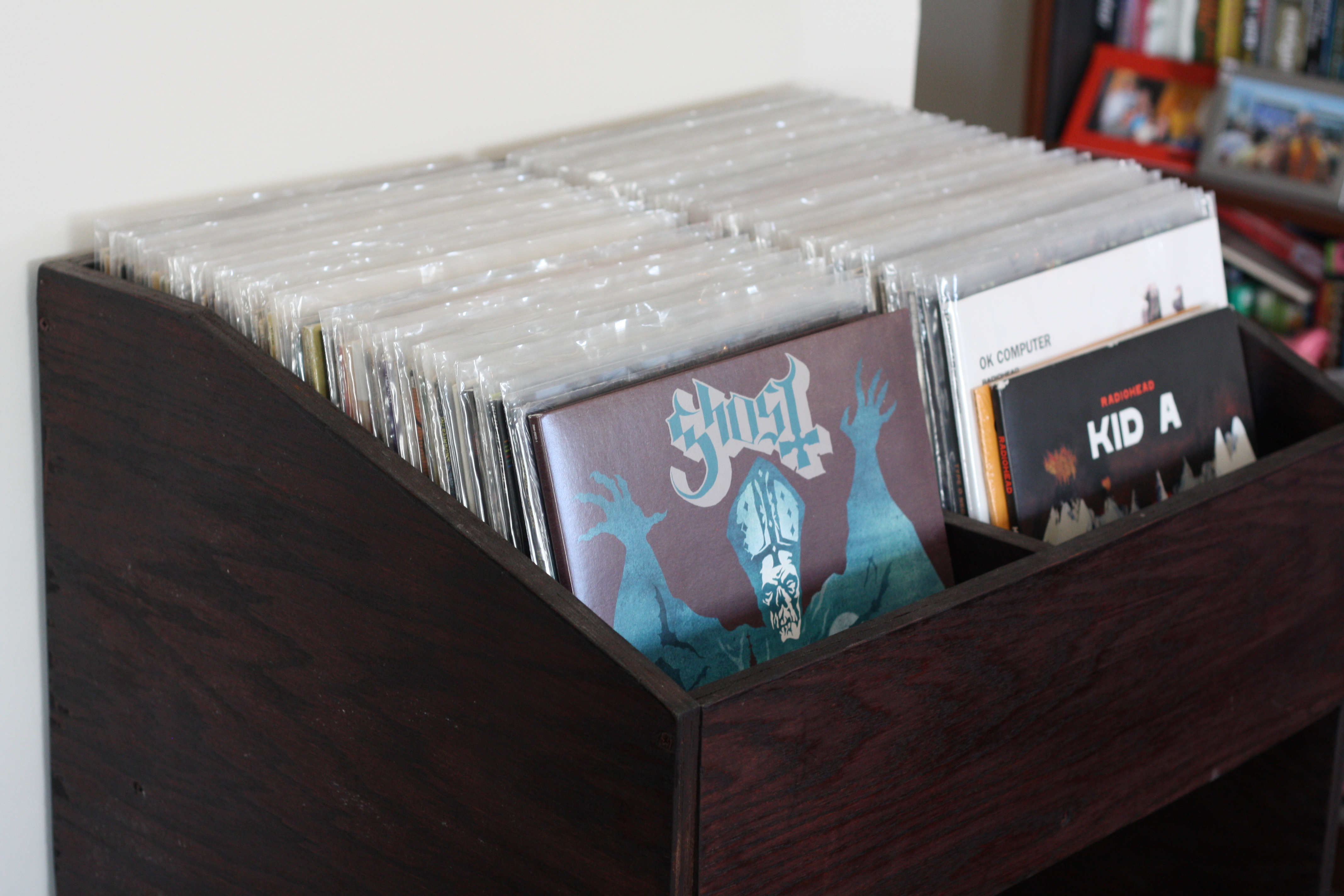 I Built A Vinyl Record Shelf Johnvantine throughout dimensions 4272 X 2848