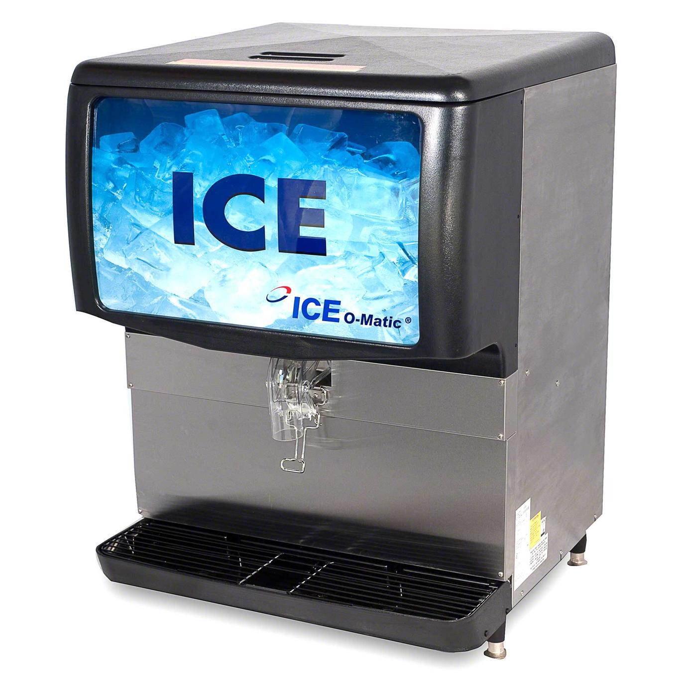 Ice O Matic Iod250 250 Lb Countertop Cube Pearl Ice Storage Bin throughout sizing 1366 X 1366