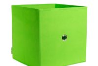 Icube Full Fabric Drawer 125 In X 125 In Lime Fabric Storage Bin throughout sizing 1000 X 1000