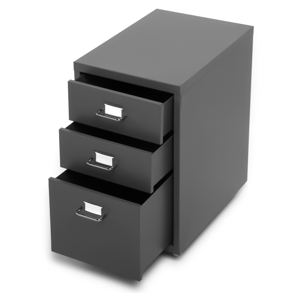 Ikayaa Metal Drawer Filing Cabinet Detachable Mobile Steel File for size 1000 X 1000