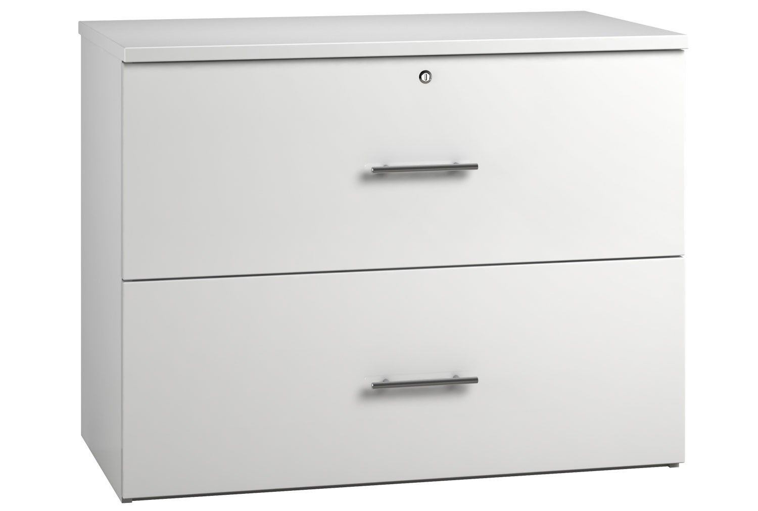 Illusion Side Filing Cabinet White Gloss in proportions 1500 X 1011