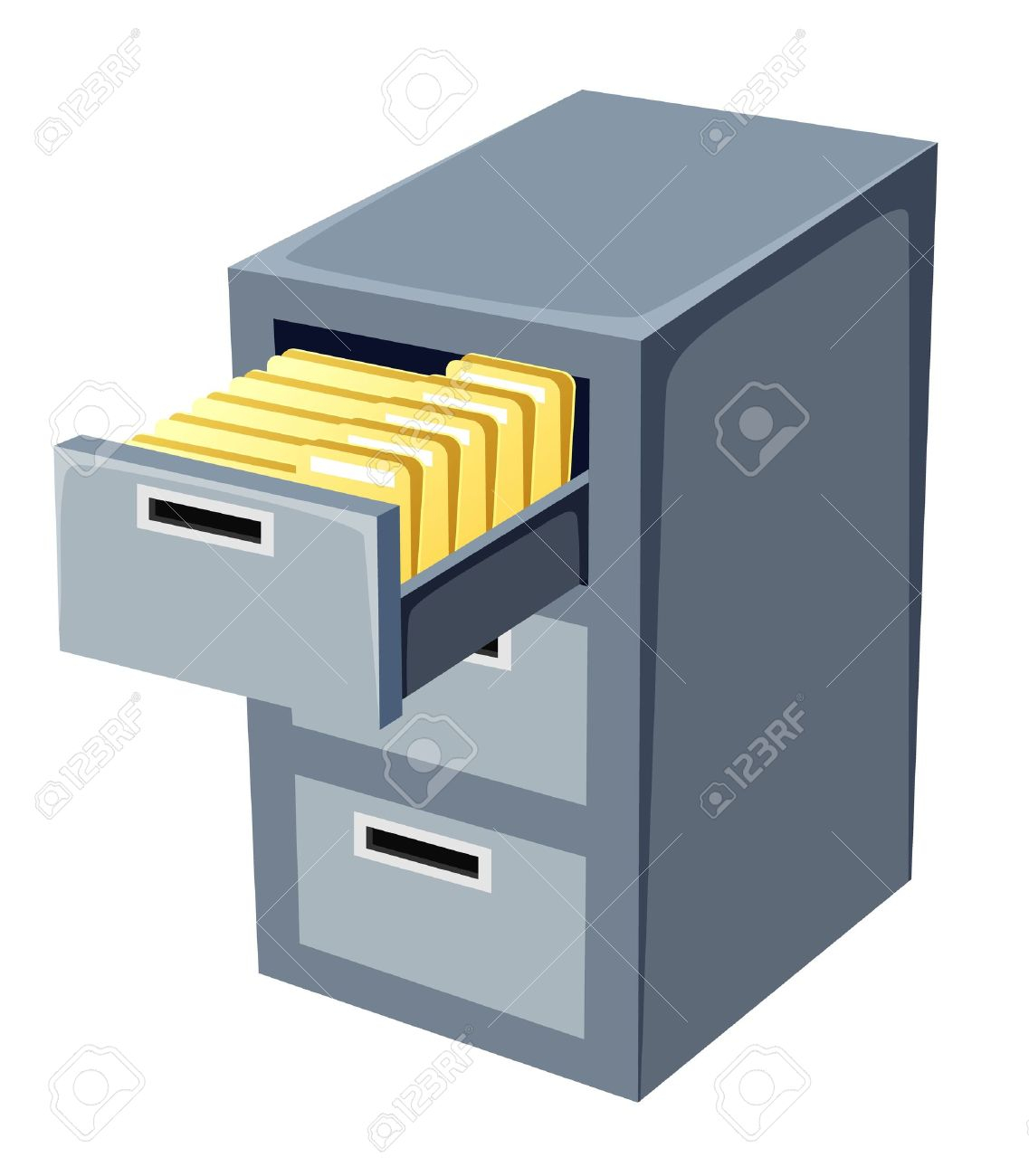 Illustration Of File Cabinet With An Open Royalty Free Cliparts for proportions 1137 X 1300