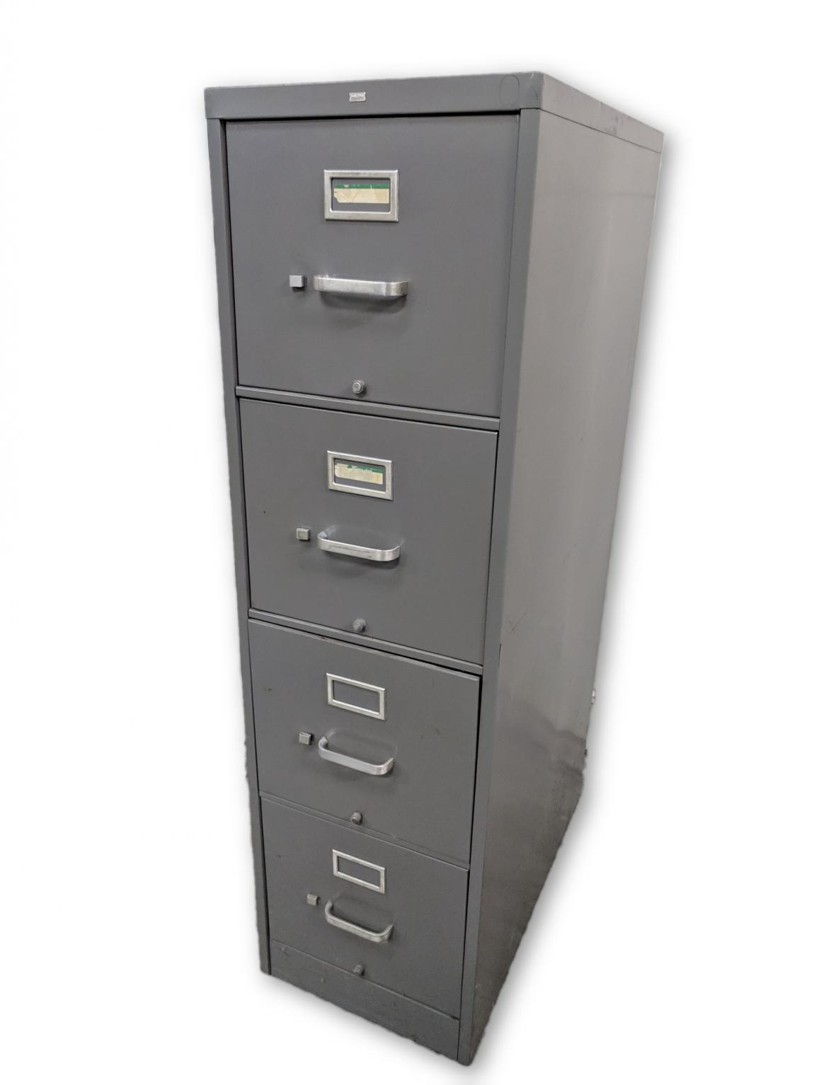 Images Of Gray Hon 4 Drawer Vertical File Cabinet inside proportions 1150 X 1533