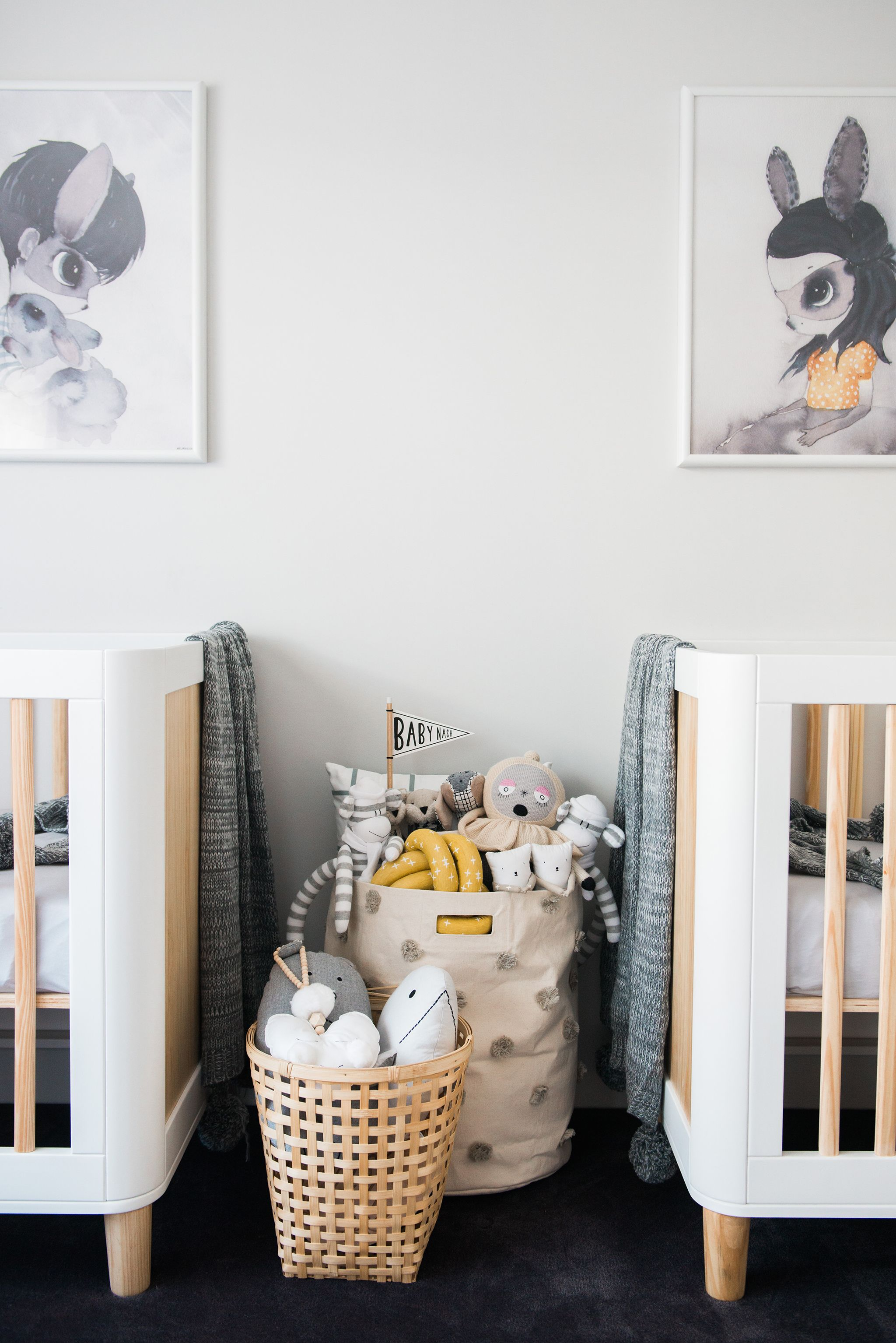 In The Nursery With Nashstyling Twins Or Multiples Nursery Ideas throughout sizing 2048 X 3068