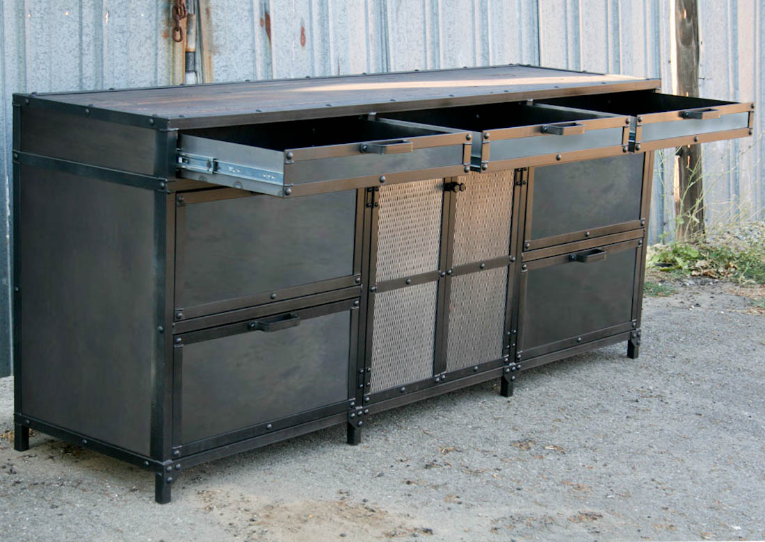 Industrial File Cabinet Combine 9 Industrial Furniture pertaining to dimensions 1100 X 780