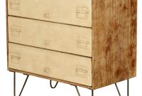 Industrial Mango Wood Iron File Cabinet 3 Drawer Dresser intended for measurements 1200 X 1200