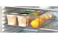 Interdesign Open Stackable Fridge Storage Bin Clear The Holding intended for measurements 1000 X 1000