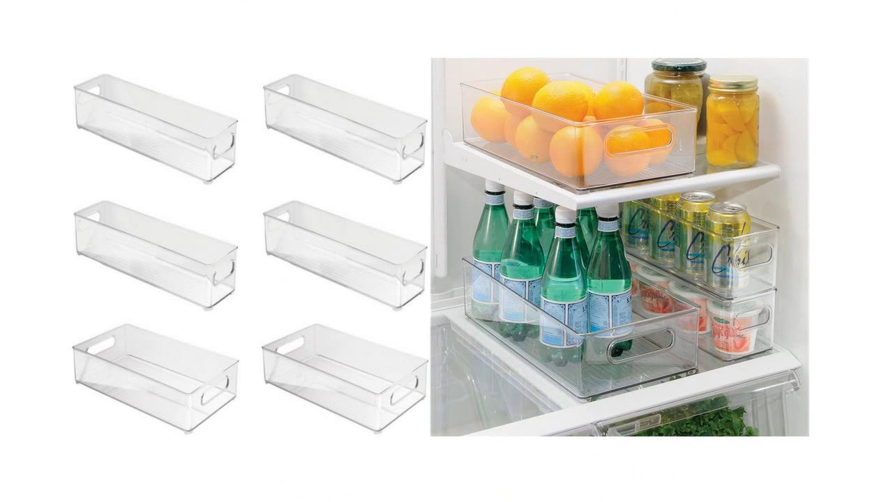 Interdesign Refrigerator And Freezer Storage Organizer Bins For with regard to dimensions 1280 X 720