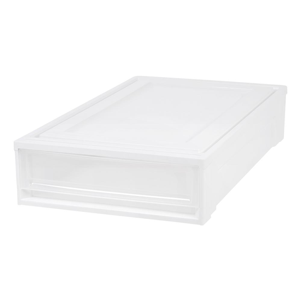 Iris 1738 In X 588 In White Under Bed Box Chest Drawer 170361 with regard to measurements 1000 X 1000