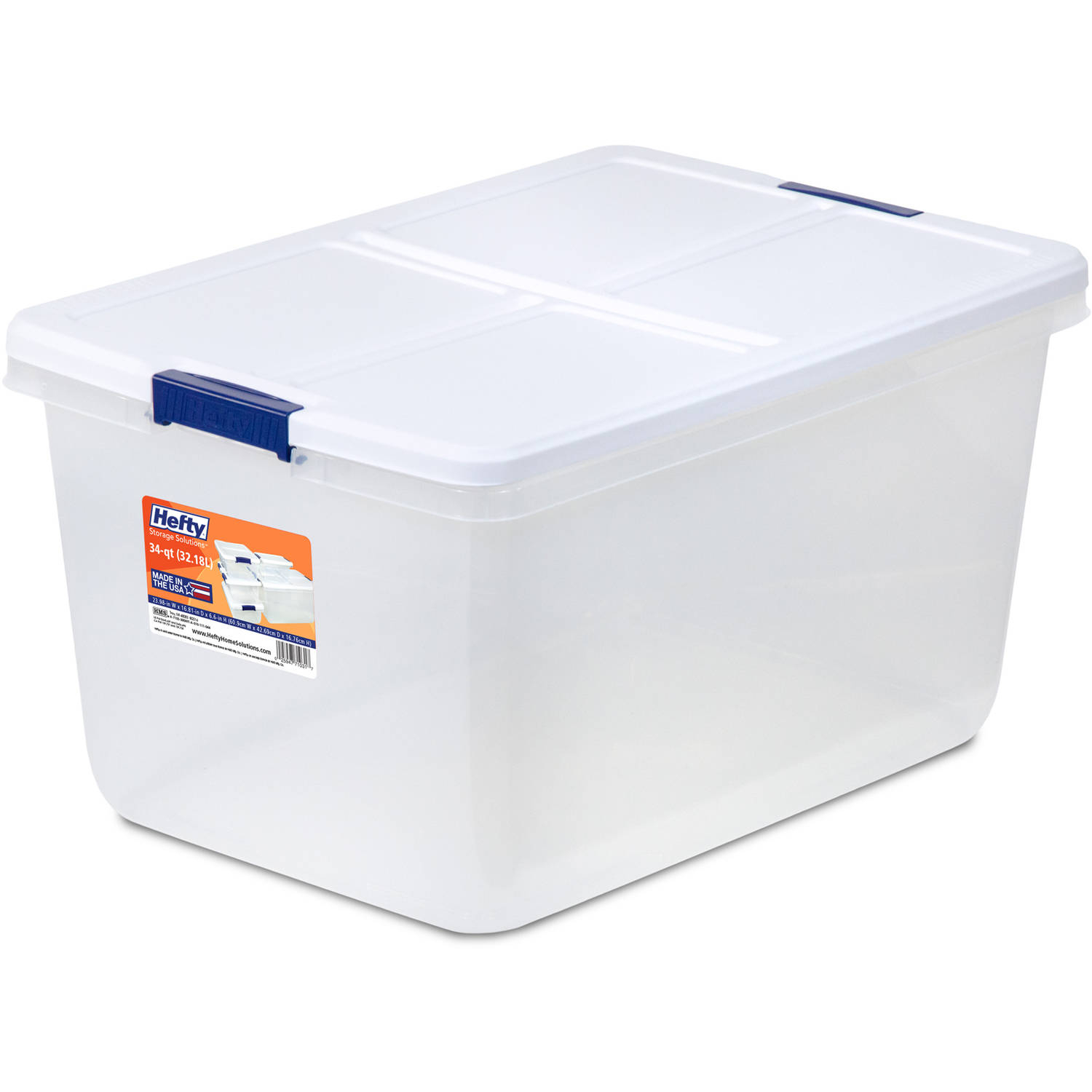 Iris 54 Quart Stack And Pull Plastic Storage Box Clear Walmart pertaining to proportions 1500 X 1500