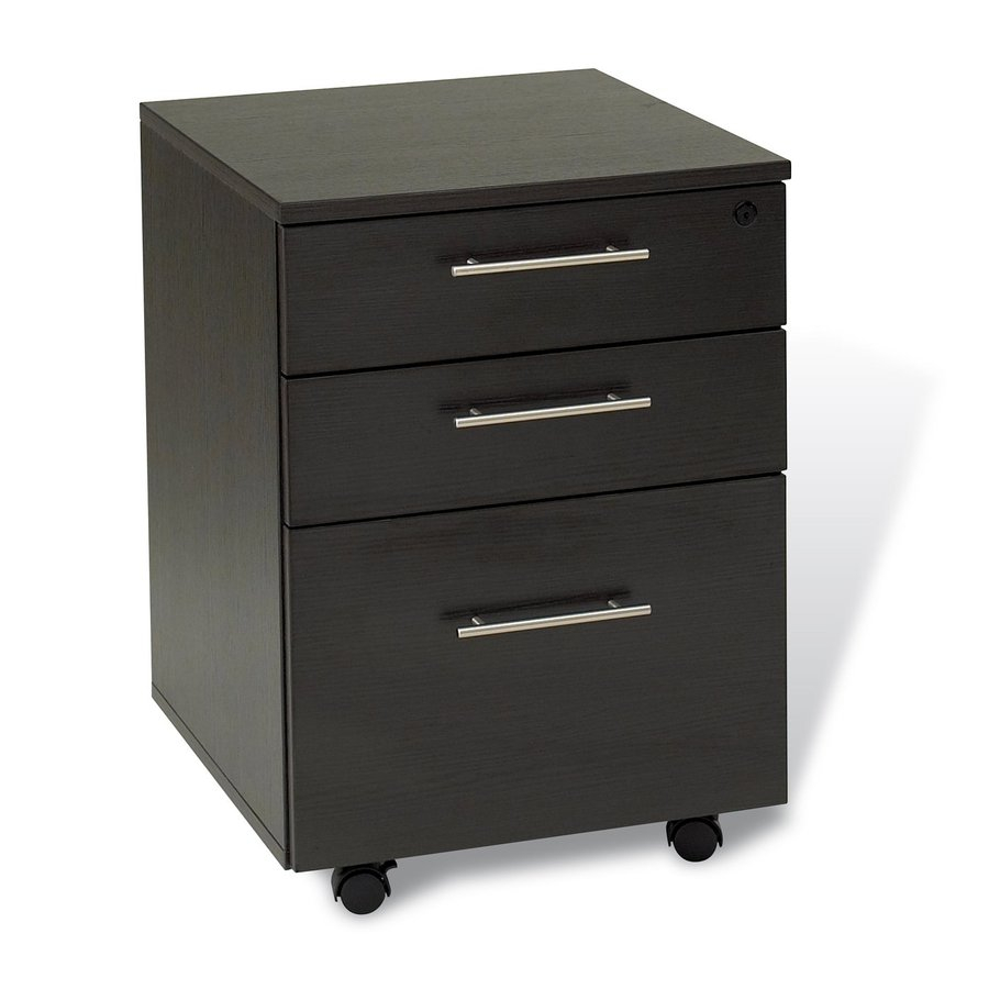 Jesper Office Professional 100 Series Espresso 3 Drawer File Cabinet in proportions 900 X 900