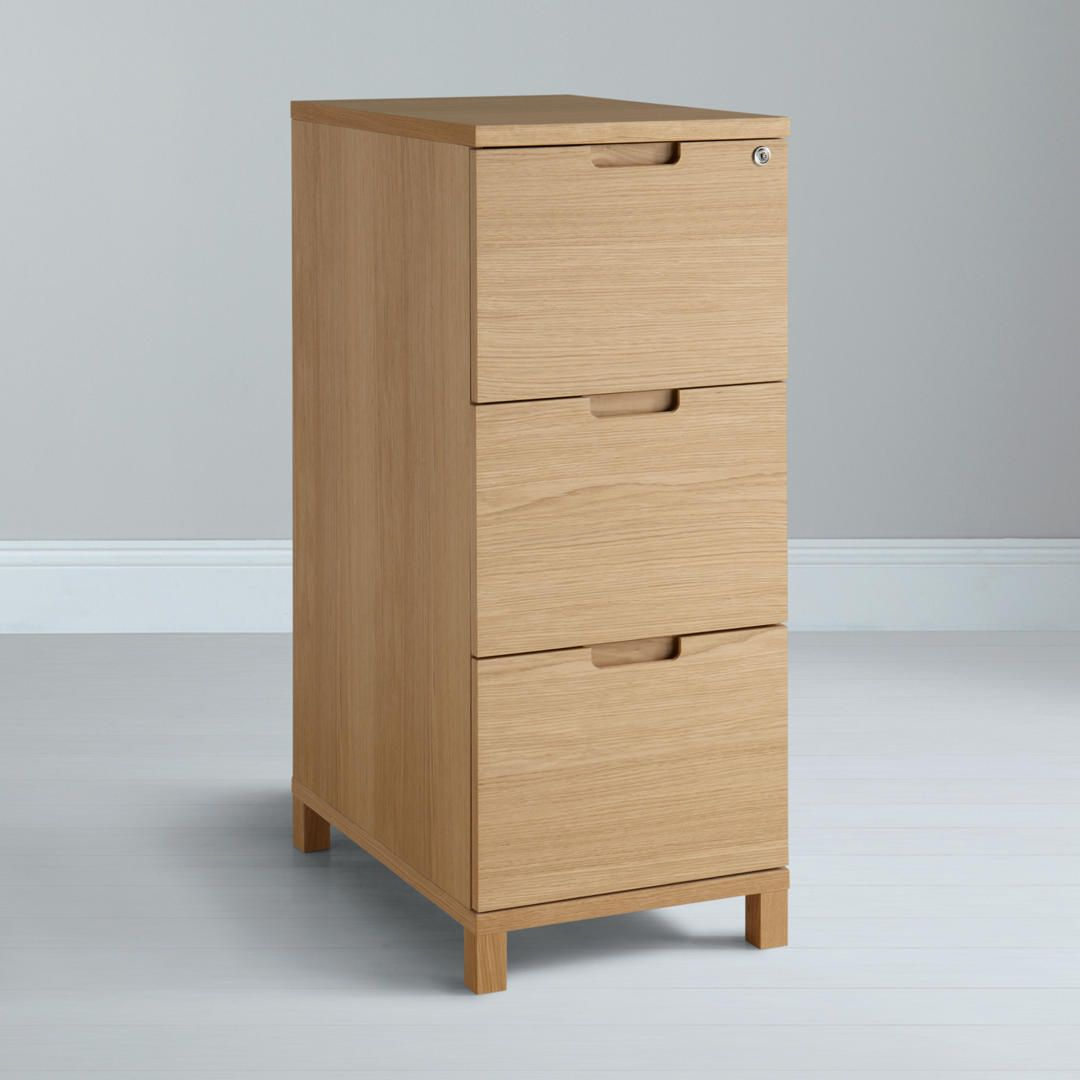 John Lewis Partners Abacus 3 Drawer Filing Cabinet Fsc Certified in size 1080 X 1080