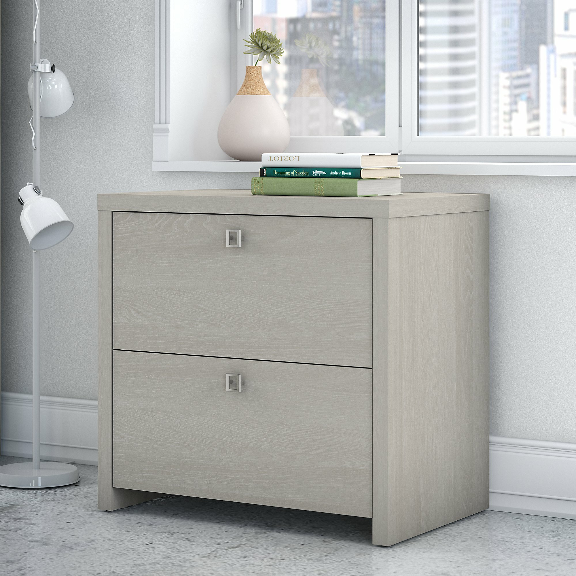 Kathy Ireland Office Bush Echo 2 Drawer Lateral Filing Cabinet for dimensions 2000 X 2000