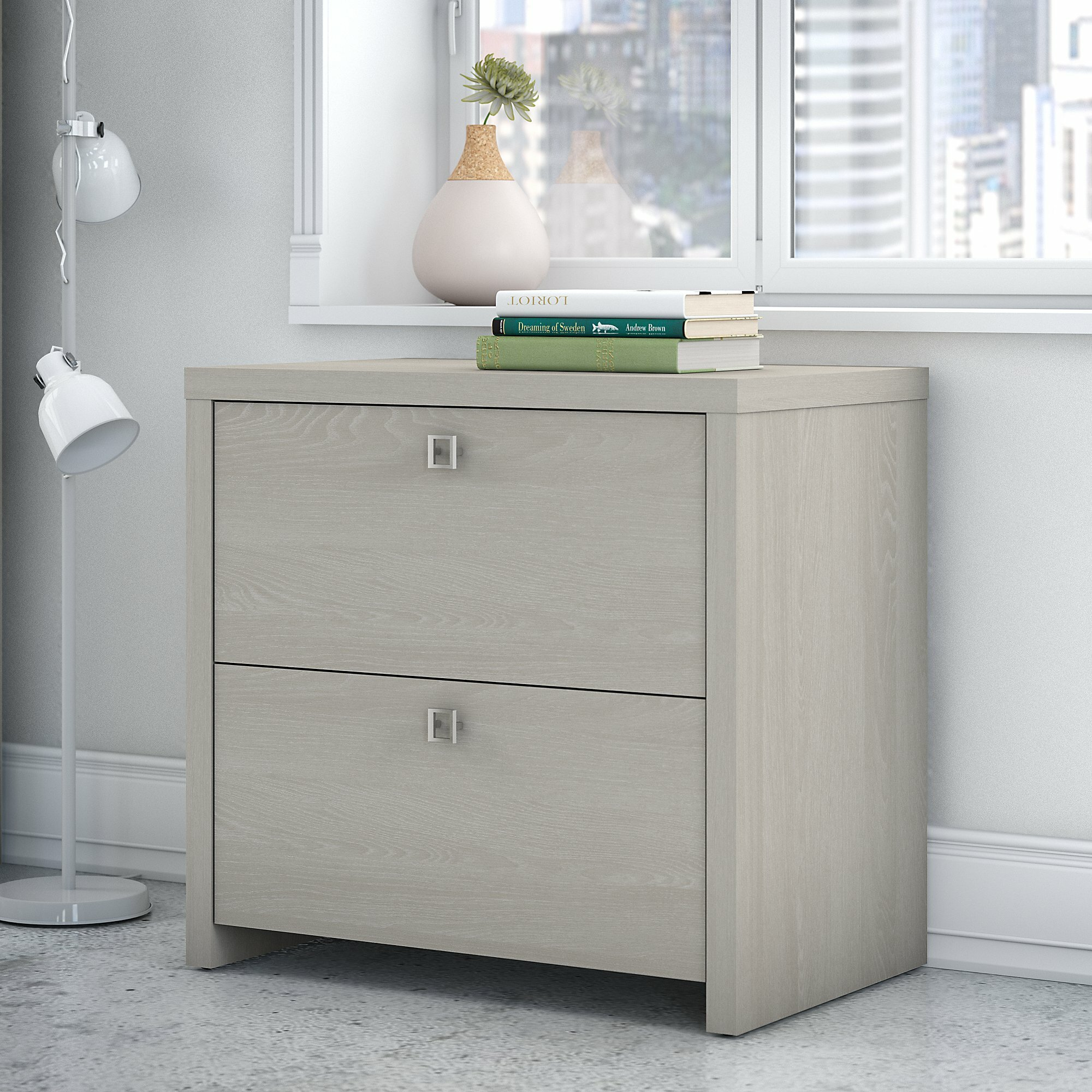 Kathy Ireland Office Bush Echo 2 Drawer Lateral Filing Cabinet inside size 2000 X 2000