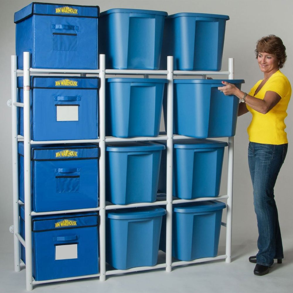 Keep All Your Storage Totes Neatly Organized In The Garage Or throughout dimensions 1000 X 1000