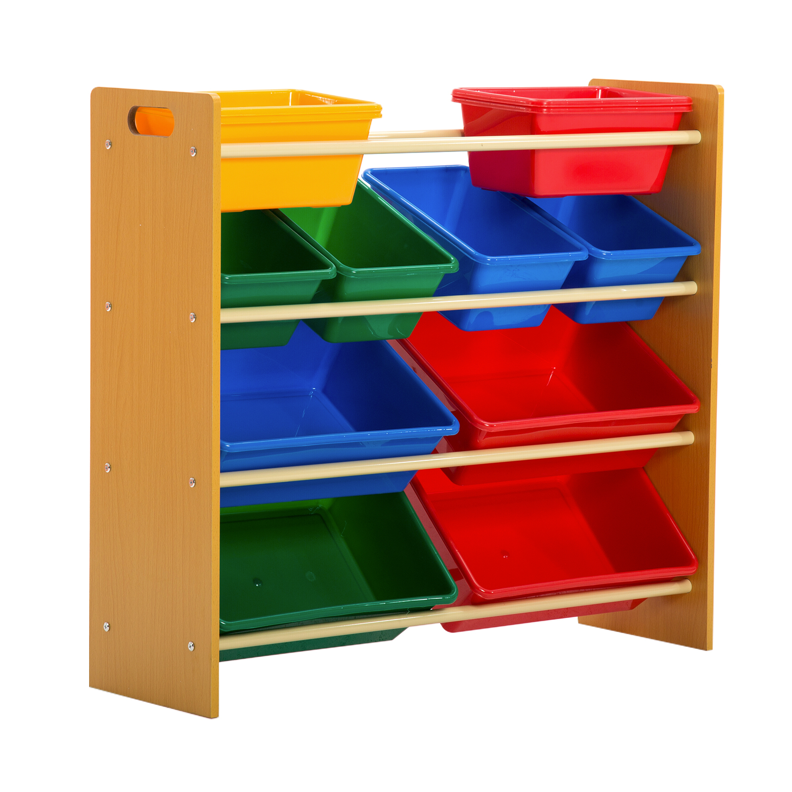 Kenwell Toy Bin Organizer Kids Childrens Storage Box Playroom Shelf with size 1600 X 1600