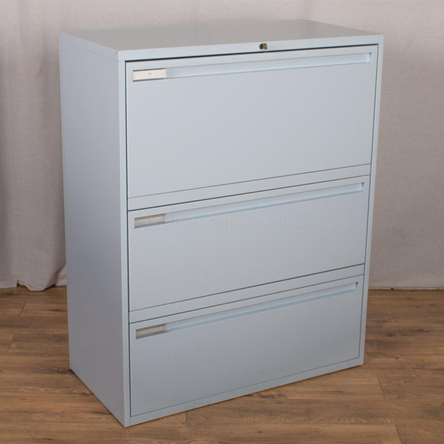 Ki Sky Blue 3 Drawer Side Filing Cabinet in measurements 900 X 900