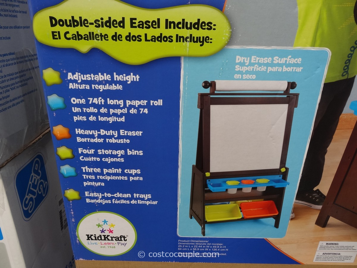 Kidkraft Grand Storage Easel inside size 1200 X 900