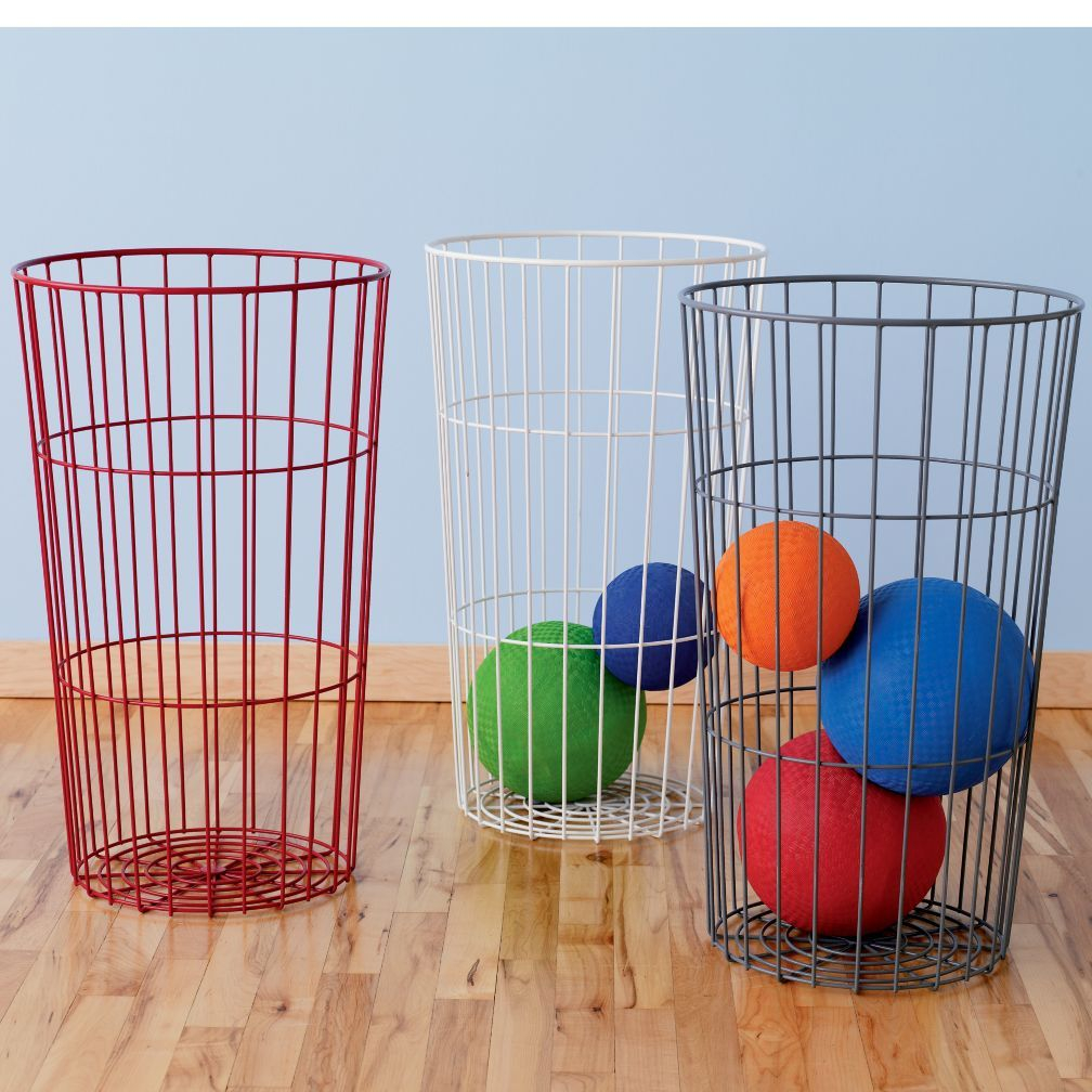 Kids Flea Market Wire Ball Bins Crate And Barrel Roomz Kids regarding sizing 1008 X 1008