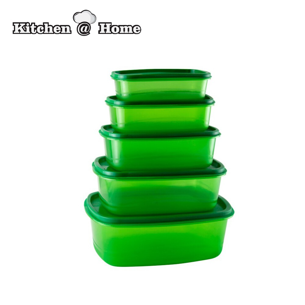 Kitchen Storage Container Green Rectangle Keep Fresh Refrigerator with proportions 1000 X 1000