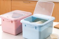 Kitchen Storage Organizer Rice Storage Container Rice Holder Box intended for measurements 900 X 900