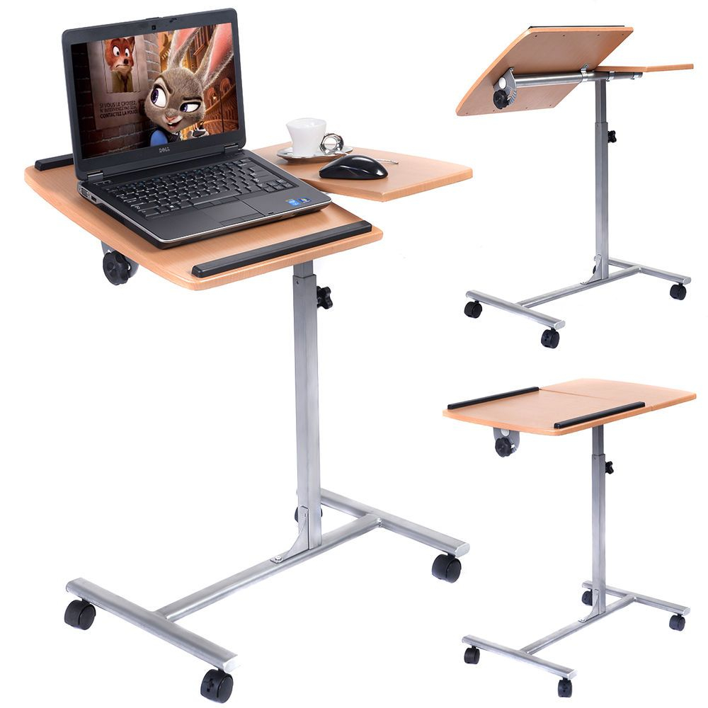 Laptop Notebook Desk Table Stand Holder Sofa Side Adjustable Home inside size 1000 X 1000