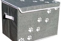 Large Dog Toys Storage Box 16 12 Pet Basket With Lid Perfect pertaining to size 1000 X 1000