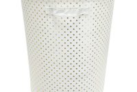 Large Round Polka Dot Toy Storage Bin White Gold Pillowfort In with regard to proportions 1000 X 1000
