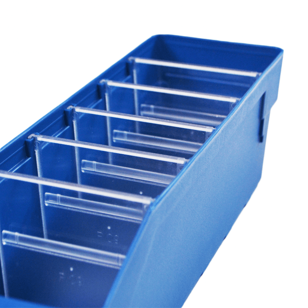 Large Storage Bin Divider Packs Clear Various Sizes To Fit Storage regarding proportions 1000 X 1000