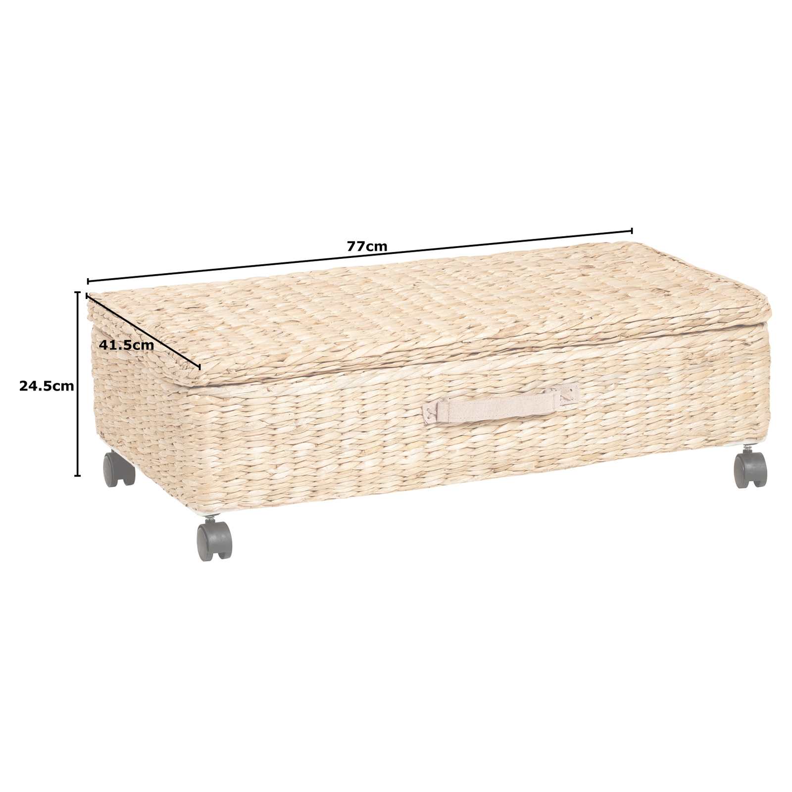 Large Under Bed Storage Boxtrunk Wheeled Underbed Shoebedding in measurements 1600 X 1600