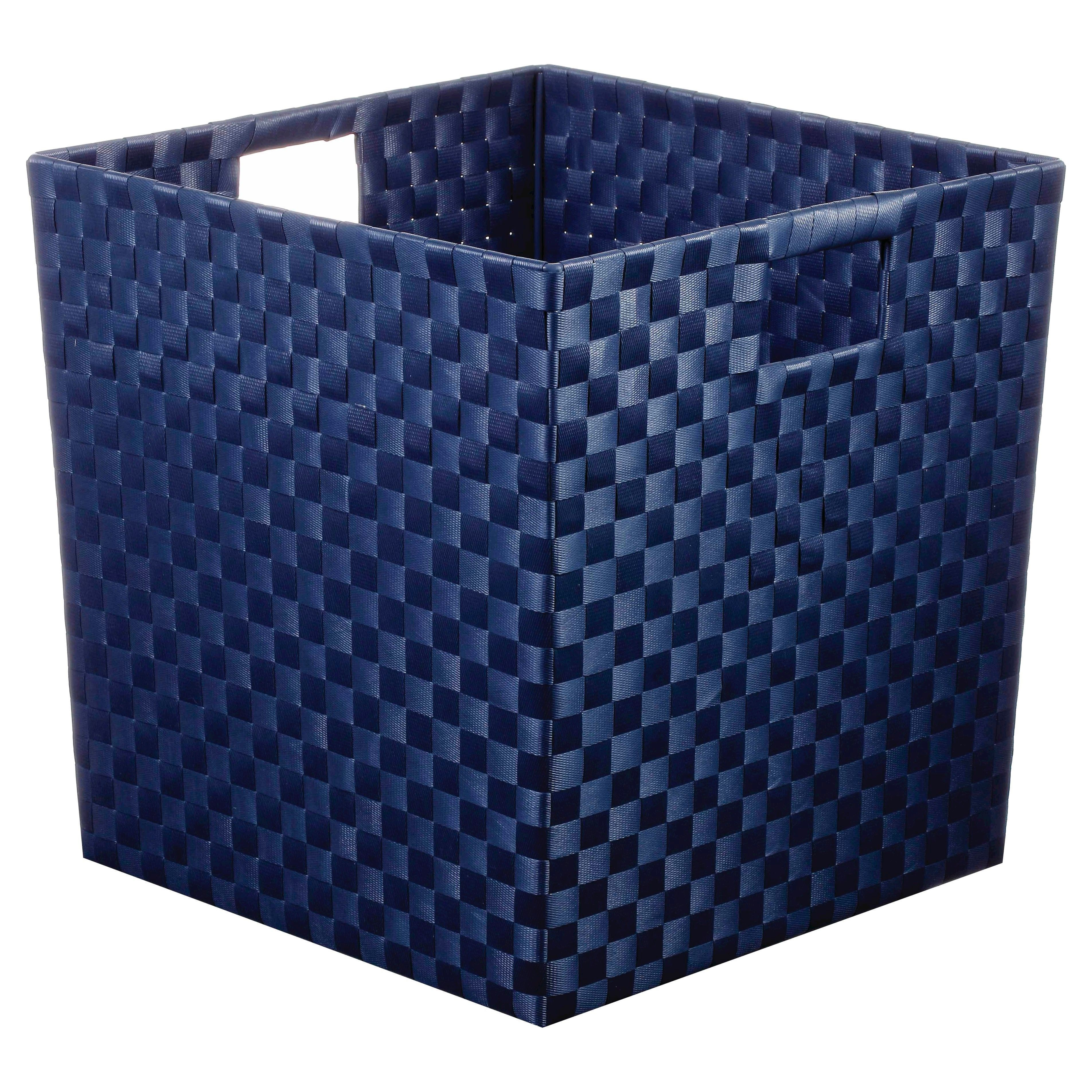 Large Woven Toy Storage Bin Navy Pillowfort Ba Nursery Boy with regard to size 3808 X 3808