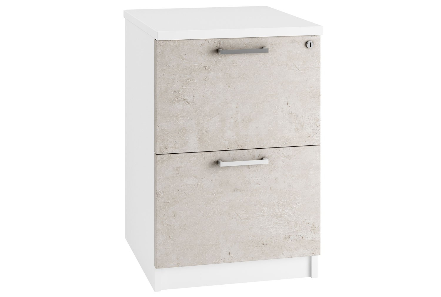 Lasso 2 Drawer Filing Cabinet Concrete Furniture At Work throughout dimensions 1500 X 1011