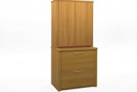 Lateral File Cabinet With Hutch Bestar Canada throughout dimensions 1100 X 821