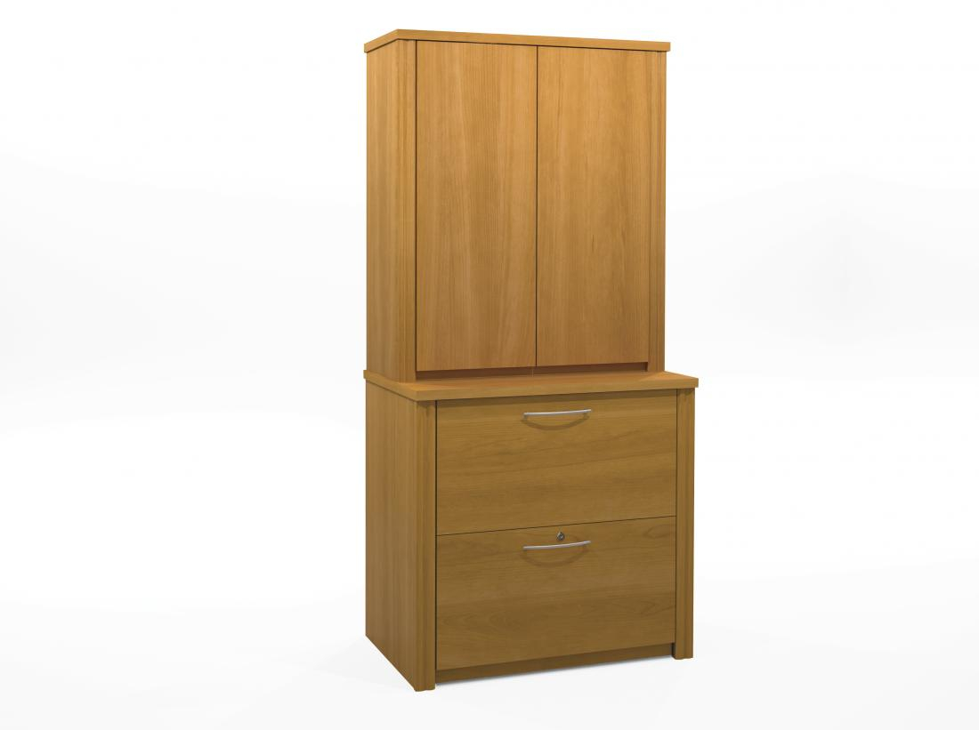 Lateral File Cabinet With Hutch Bestar Canada throughout dimensions 1100 X 821